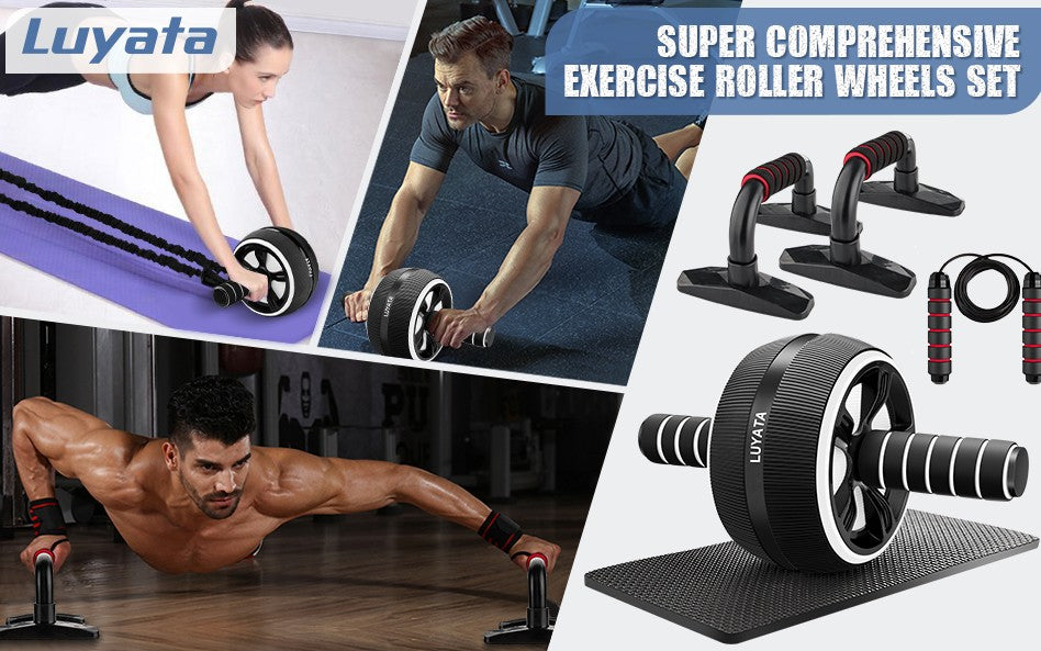 10-in-1 Ab Roller Exercise Kit