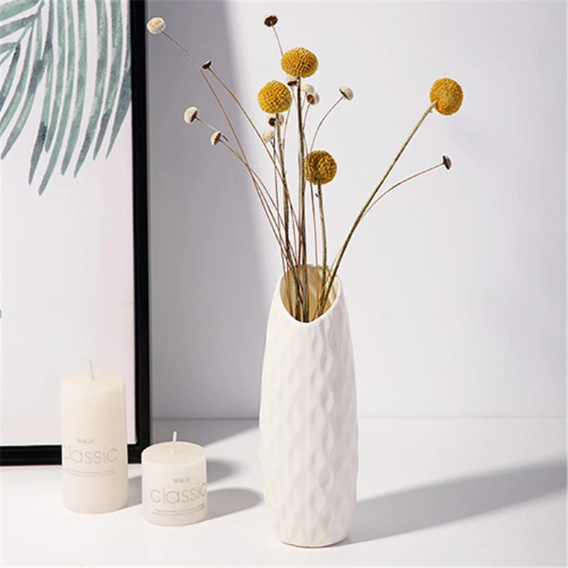 Decorative Nordic Plastic Flower Vase