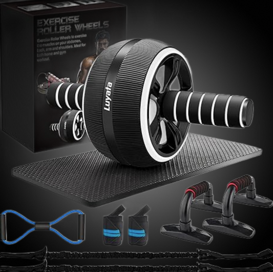 10-in-1 Ab Roller Exercise Kit