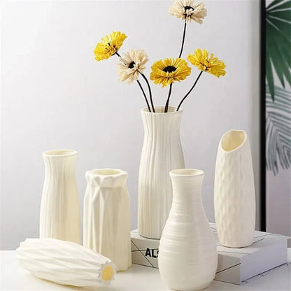 Decorative Nordic Plastic Flower Vase